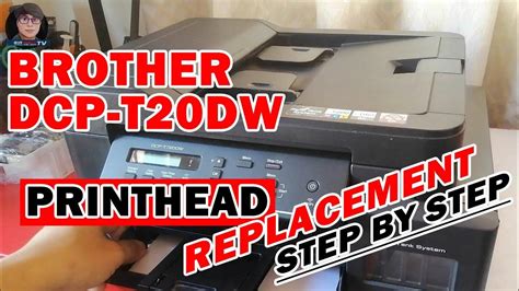 Brother T720dw Printhead Replacement Replace Printhead Brother Dcp T720dw Printer Bad