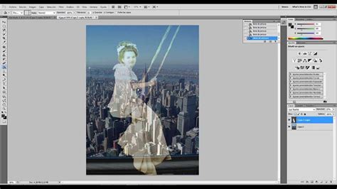 Photoshop Como Fusionar Im Genes Youtube