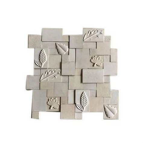 Wall Cladding Designer Stone Mosaic Tile Thickness Mm Size