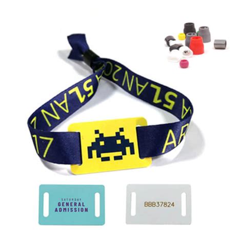 Custom RFID Fabric Wristbands & Bracelet For Events - IoT Gallop