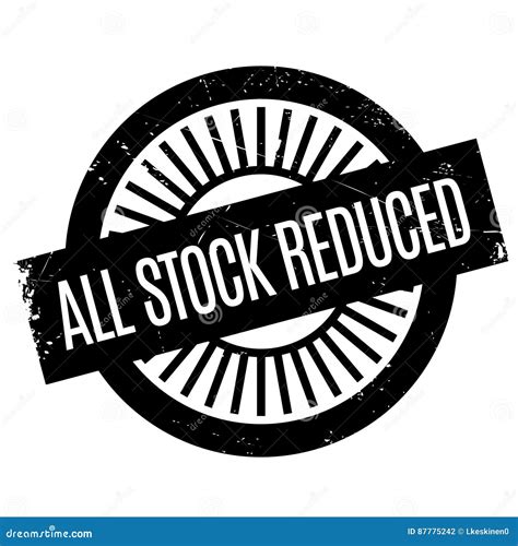 All Stock Reduced Rubber Stamp Stock Vector Illustration Of Rubber