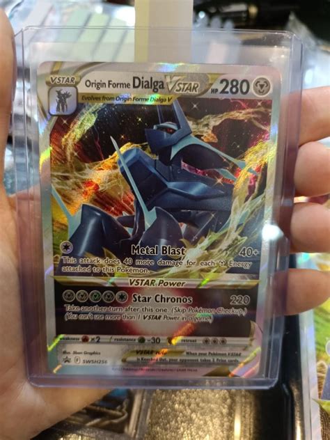 Origin Forme Dialga Palkia Vstar V Full Art Promo Pokemon TCG