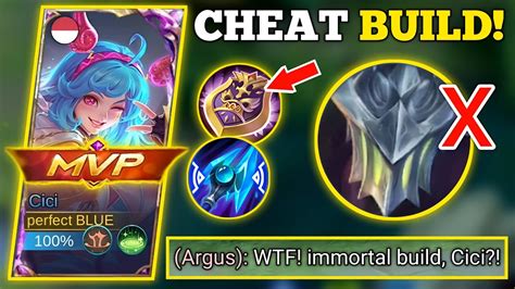 Cici Broken Build Must Try Cici Vs Argus Mlbb Cicimlbb