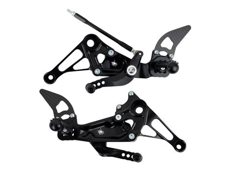 A Spider Adjustable Rear Sets Reverse Normal Shift Aprilia Rs