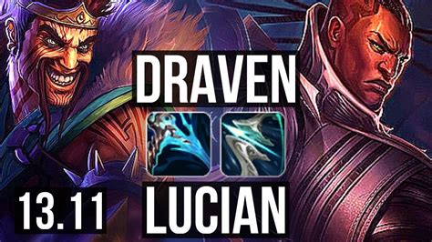 DRAVEN Thresh Vs LUCIAN Milio ADC 2 0 11 1100 Games KR