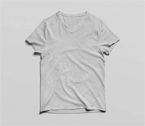 Free V Neck T Shirt Mockup PSD Template - Mockup Den