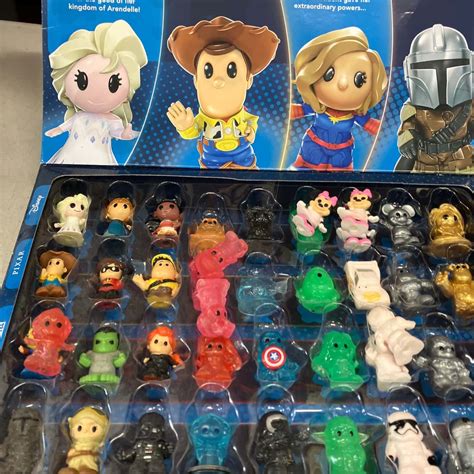 woolworths disney ooshies full set  additional translucent captain