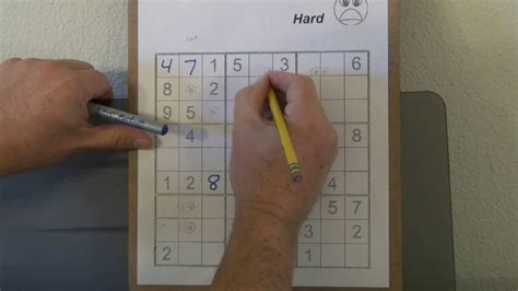 How To Solve HARD Sudoku Puzzles YouTube