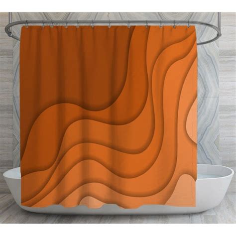 Burnt Orange Curtains Etsy