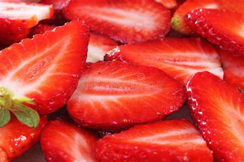 Textura Dulce Roja De La Fresa Como Fondo Las Fresas Modelan Las Fresas