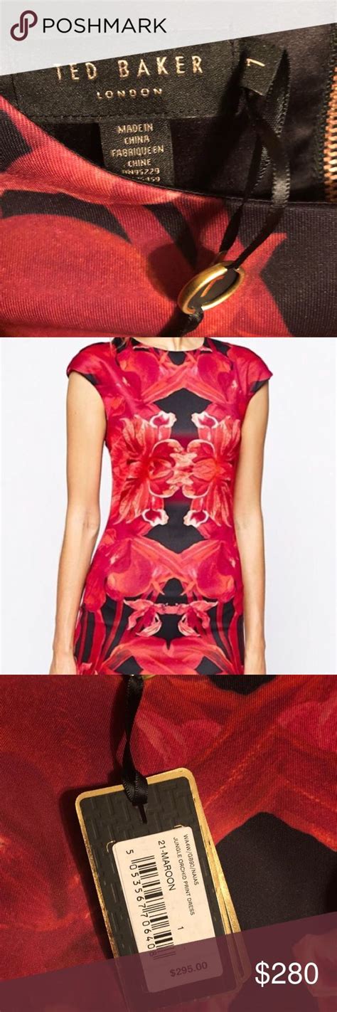 NWT Ted Baker Dress U S Size 4 Brand New Never Worn Ted Baker Dress