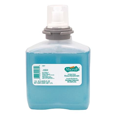 Micrell Antibacterial Foaming Hand Soap Refill For Tfx Dispenser