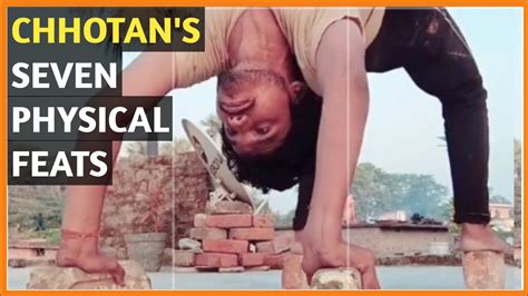 Seven Physical Feats By Shri Chhotan Gupta Kalaripayattu Fitness