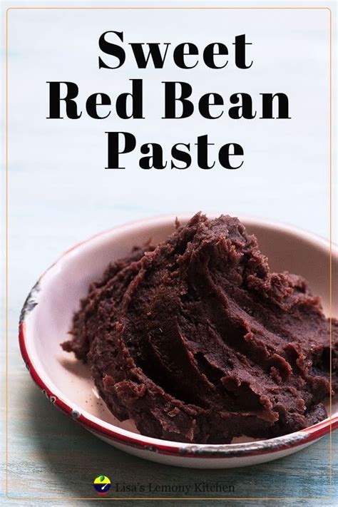 Sweet Red Bean Paste Artofit