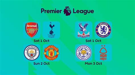 Key Fixtures Matchweek 09 Premier League 2022 23 Vidio