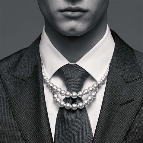 men pearl necklace 4