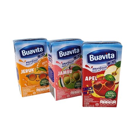 Jual Buavita MINI Jus Buah Asli Netto 115 ML Shopee Indonesia