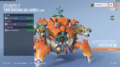 How To Get This Cursed Wrecking Ball Crab Skin In Overwatch Esports Gg