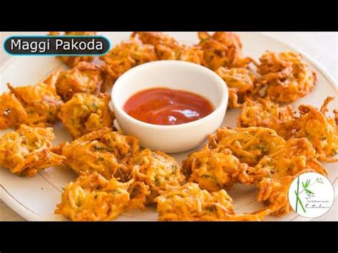 Maggi Pakoda Recipe Five Minutes Maggi Pakoda Recipe The Terrace