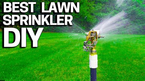 Best Lawn Sprinkler Diy Without An Irrigation System Build Your Own Easy Youtube