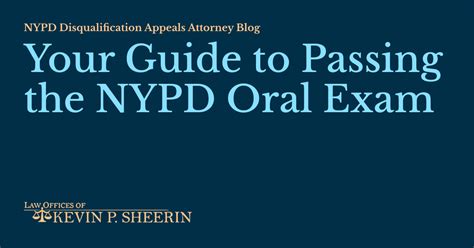 Nypd Exam Passing Score