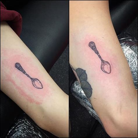 Spoon tattoo - want | Tattoos, Crohns tattoo, Badass tattoos