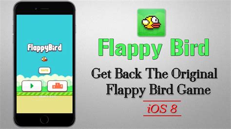 Flappy Bird Get Back The Original Flappy Bird App Game Ios 8 New Cydia Tweak Youtube