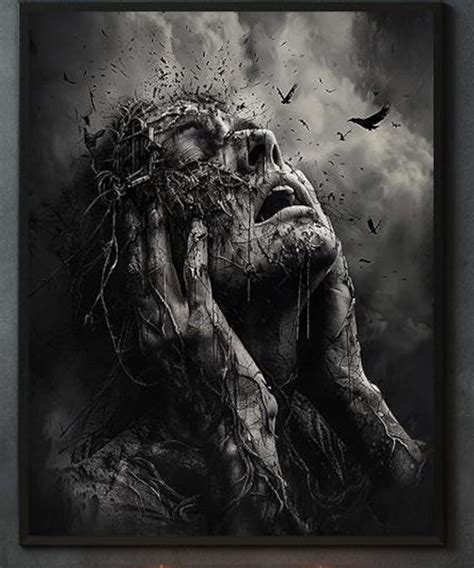 Gothic Grief Emotional Art Print Set | Dark Fantasy Digital Download