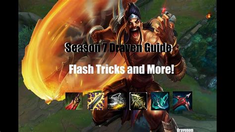 Season 7 Draven Guide Tyler1 Build Youtube