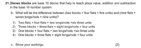 21 Dienes Blocks Are Base 10 Blocks That Help Studyx