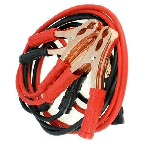 2 5mtr Heavy Duty 200amp Jump Leads Car Van Auto Battery Booster