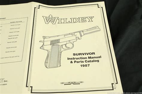 Wildey Milford Survivor Model 475 Wildey Mag 10in Semi Automatic