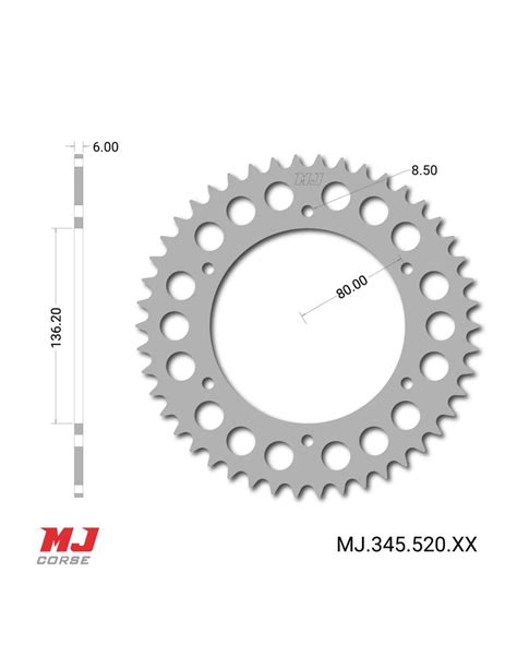 Mj Rear Sprocket For Fantic Mj Corse