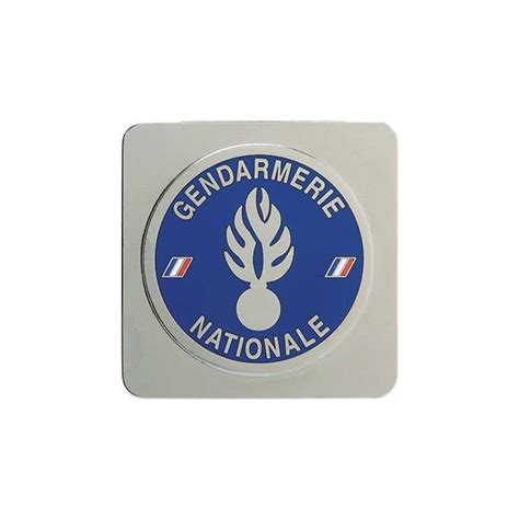 GK Pro Médaille gendarmerie Nationale Support Carré Mode Tactique