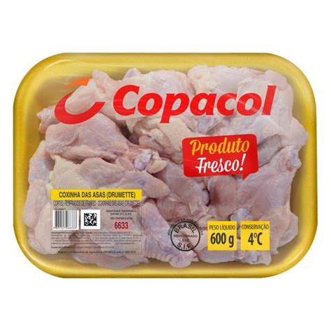 Coxinha Das Asas Copacol Resfriada Bandeja G Supermercado