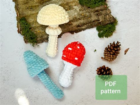 Pilz H Kelanleitung F R Anf Nger Amigurumi Fliegenpilz Etsy De