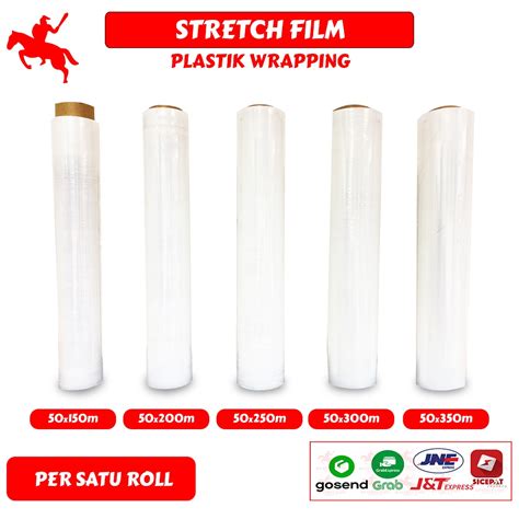 Jual Plastik Wraping Stretch Film 150m BENING TEBAL CLEAR PREMIUM