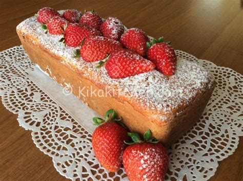 Plumcake Alle Fragole Con Yogurt Aromatizzato Alla Fragola Kikakitchen