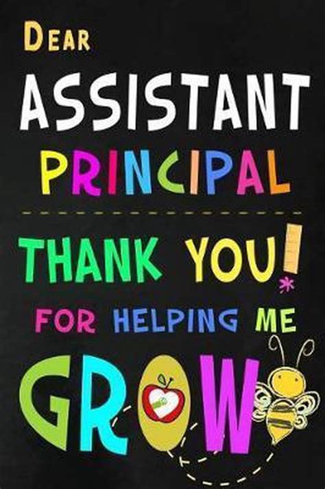 Dear Assistant Principal Thank You For Helping Me Grow Workplace Wonders