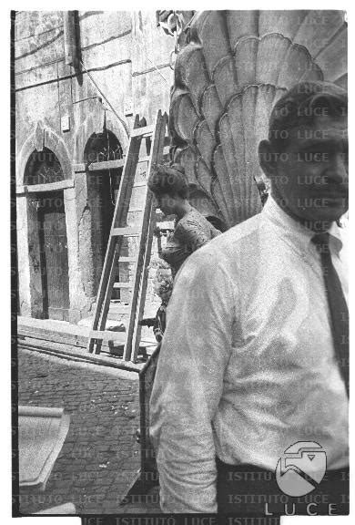 Sophia Loren Clark Gable E De Sica Sul Set Del Film La Baia Di Napoli