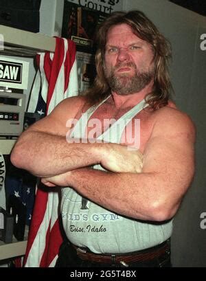 Hacksaw Jim Duggan Photo By John Barrett Photolink Stock Photo Alamy