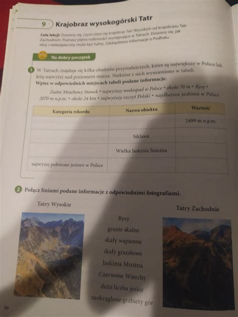 Geografia S I Klasa Vpotrzebuje Na Jutro Daje Naj Brainly Pl