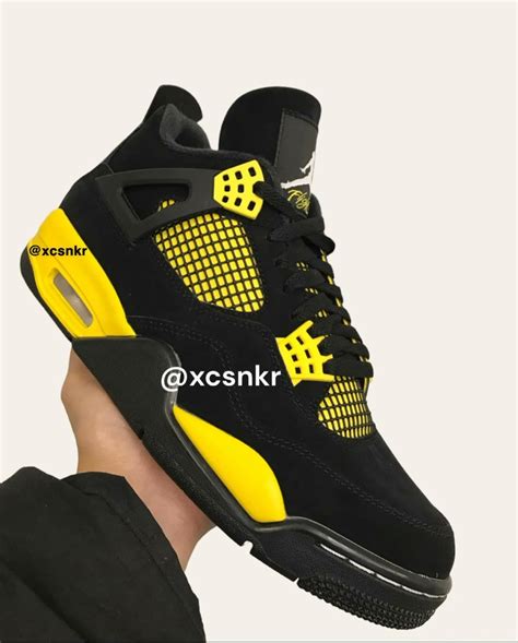 Kicksfinder On Twitter First Look Air Jordan 4 Thunder” Item Number