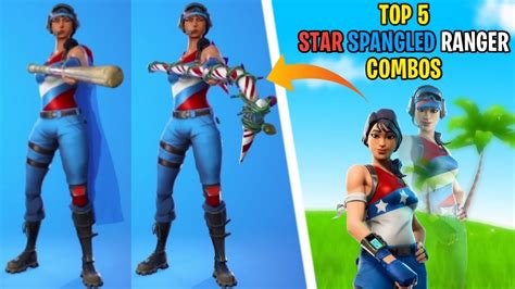 The Best Tryhard Star Spangled Ranger Skin Combos In Fortnite Youtube