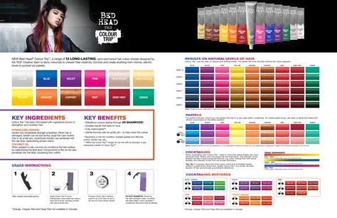 Tigi Hair Color Chart