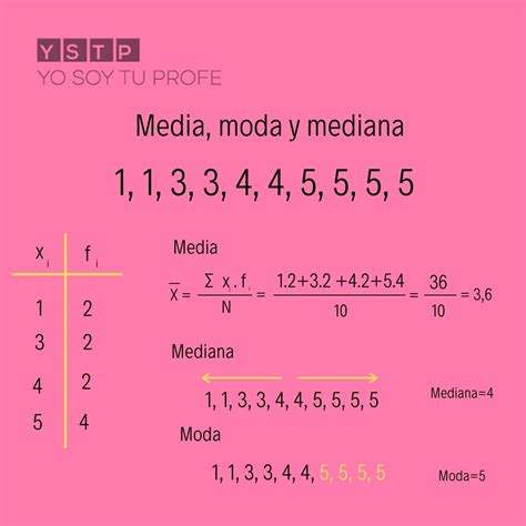 Como Calcular Media Mediana Moda Y Desviacion Estandar En Excel