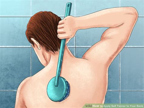 How To Apply Self Tanner To Your Back Steps With Pictures