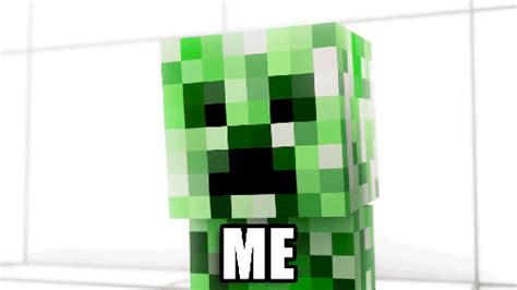 Minecraft Creeper Meme GIF