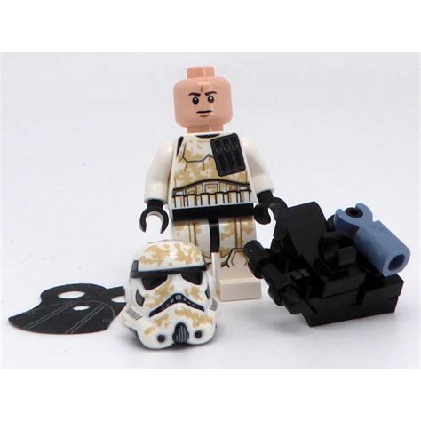 Lego Sandtrooper Black Pauldron Survival Backpack Minifigure Brick