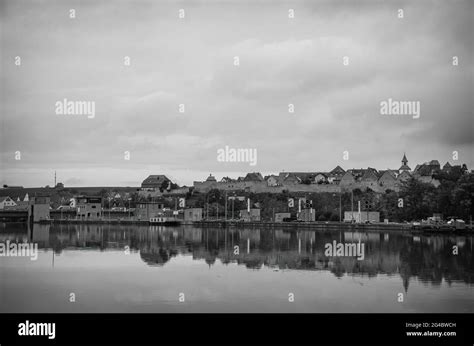 Lauffen Am Neckar Baden W Rttemberg Deutschland Staumauer Und